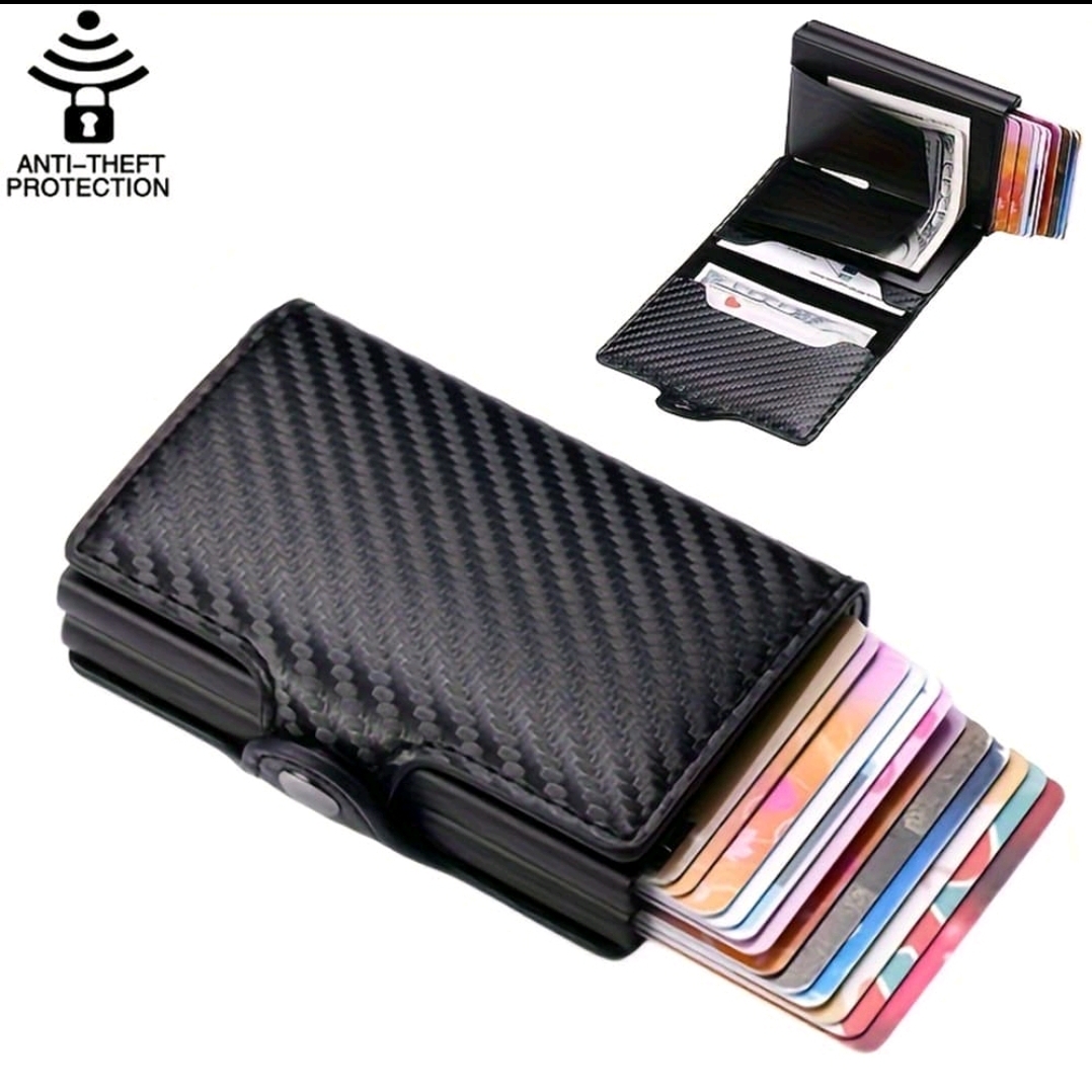 TARJETERO DOBLE PARA HOMBRE DE FIBRA DE CARBONO M31